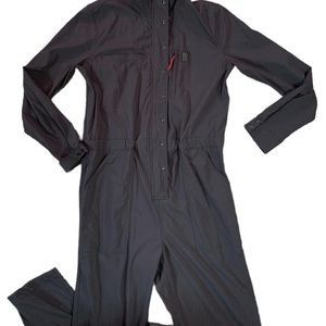 Topo Designs Charcoal Grey/Black Play Overalls